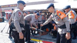 Satbrimob Polda Jatim Tingkatkan Kesiapsiagaan Hadapi Musim Kemarau 2026, Antisipasi Karhutla hingga Kekeringan