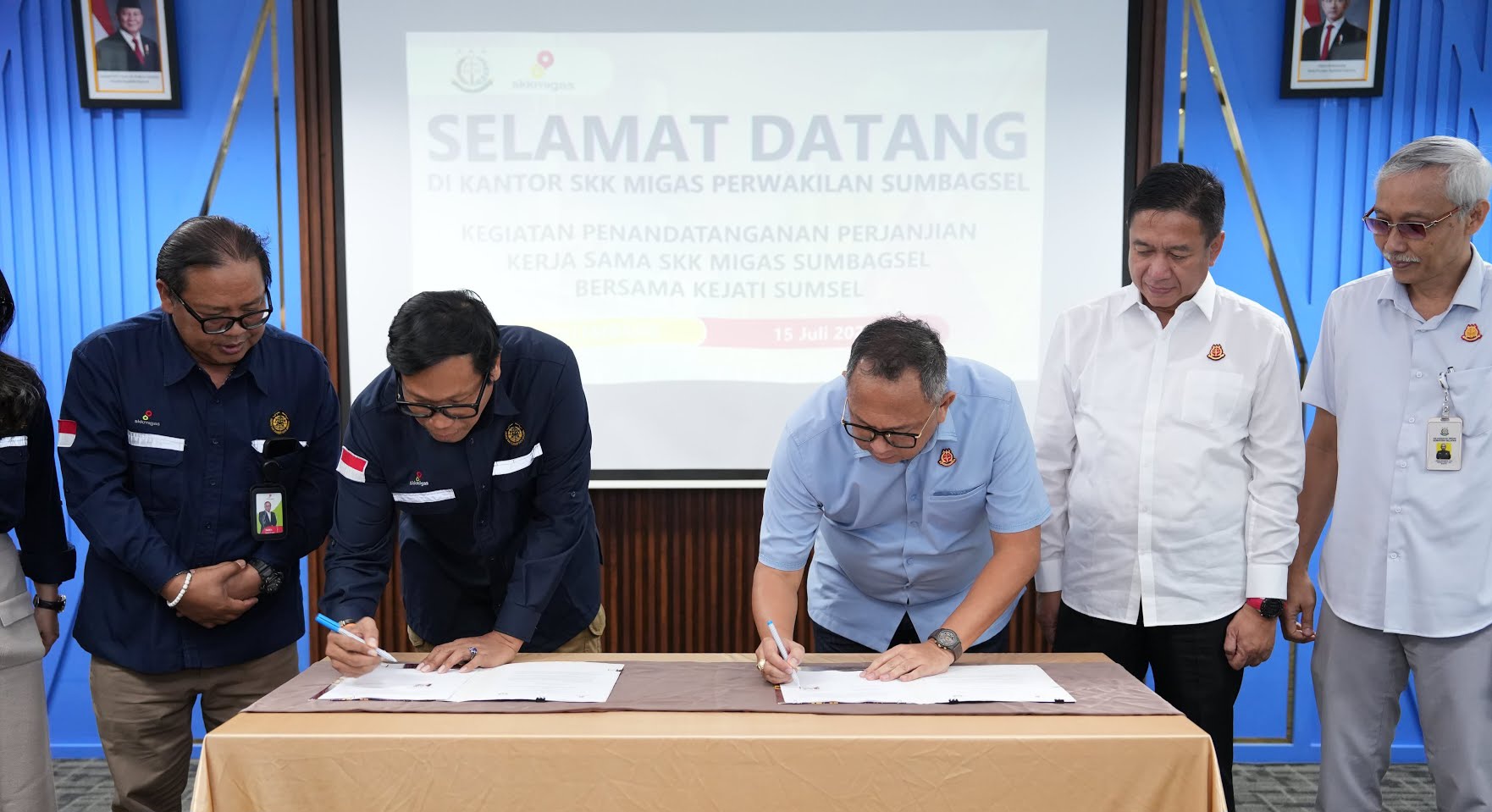 SKK Migas Sumbagsel dan Kejati Sumsel Teken PKS, Perkuat Kepastian Hukum Hulu Migas
