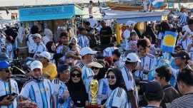 Ribuan Suporter Padati Dermaga Branta Pesisir, Sambut Laga Argentina di Piala Dunia 2026