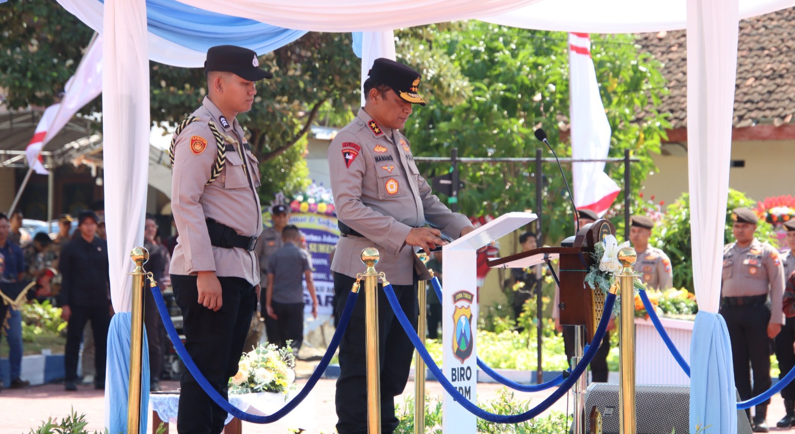 Polres Sumenep Resmi Naik Status Jadi Polresta, Kombes Ariek Indra Sentanu Dilantik sebagai Kapolresta Pertama